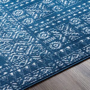 Artistic Weavers Bohemian Moroccan Goldie Area Rug,7'10" x 10',Navy