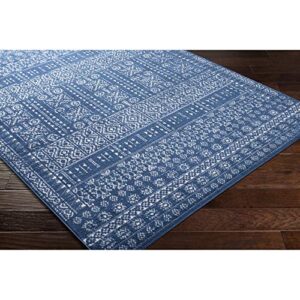 Artistic Weavers Bohemian Moroccan Goldie Area Rug,7'10" x 10',Navy