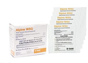 basf 59020863 alpine wsg 5 x 0.35oz insecticide, white