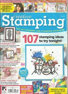 creative stamping issue, 2017 issue 52 free gifts or inserts are not included