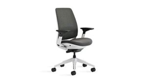 steelcase series 2 office chair, seagull frame, cogent connect graphite, hard floor casters