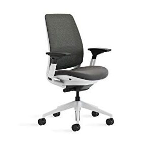 Steelcase Series 2 Office Chair, Seagull Frame, Cogent Connect Graphite, Hard Floor Casters