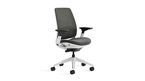 Steelcase Series 2 Office Chair, Seagull Frame, Cogent Connect Graphite, Hard Floor Casters