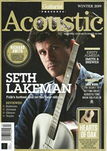 guitarist present, acoustic magazine, seth lakeman winter, 2019 no cd or dvd