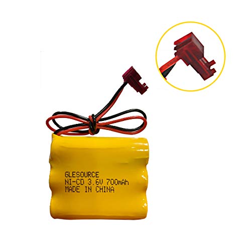 GLESOURCE 3.6V 700mAh Ni-CD Battery Pack Replacement for Sure-Lites 026-148 026148 Exit Sign Emergency Light SL-026148 SL-026-148 SL026148(4 Pack)