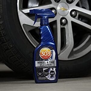 303 Wheel and Tire Cleaner - Cleans Both Wheels and Tires Effectively - Tough on Brake Dust - Removes Tire Browning - Foaming Formula, 15.5 fl. oz. (30596CSR) Packaging May Vary