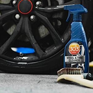 303 Wheel and Tire Cleaner - Cleans Both Wheels and Tires Effectively - Tough on Brake Dust - Removes Tire Browning - Foaming Formula, 15.5 fl. oz. (30596CSR) Packaging May Vary