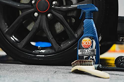 303 Wheel and Tire Cleaner - Cleans Both Wheels and Tires Effectively - Tough on Brake Dust - Removes Tire Browning - Foaming Formula, 15.5 fl. oz. (30596CSR) Packaging May Vary