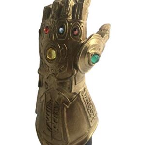 Surreal Entertainment Marvel Cinematic Universe Infinity Gauntlet Desk Monument, Multicolor