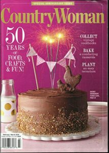 country woman magazine, special anniversary issue february/march, 2020