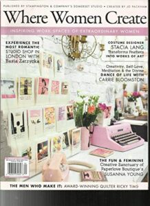 where women create, may/june/july, 2016 (inspiring work spaces of extra