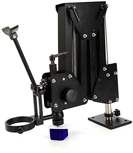 Micro Inlaid Mirror Spring Stand Multi-Directional Microscope Binocular Stereo Zoom Micro Inlaid Mirror Spring Bracket Micro-Setting Microscope Jewelry Making Tool (Only Stand（85mm）)