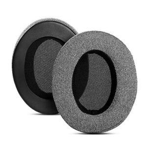YunYiYi Replacement Upgrade Earpad Cups Cushions Compatible with Mpow Muze H1 Headphones Memory Foam (Gray)