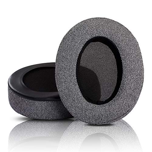 YunYiYi Replacement Upgrade Earpad Cups Cushions Compatible with Mpow Muze H1 Headphones Memory Foam (Gray)