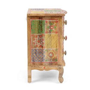 Christopher Knight Home Ailey NIGHTSTAND, Multicolor