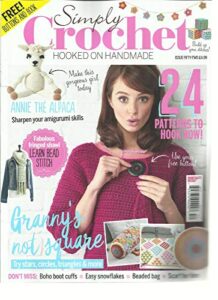 simply crochet, hooked on handmade, issue 52 make this gorgeous girl today.
