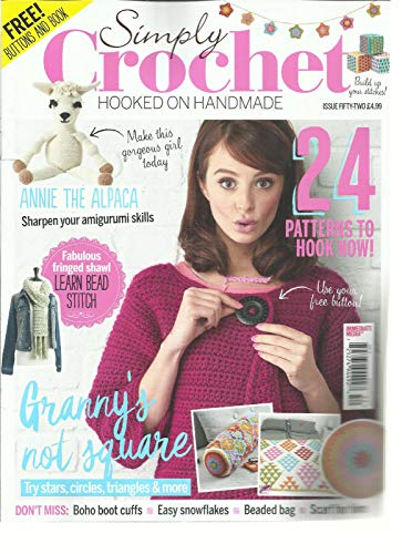 SIMPLY CROCHET, HOOKED ON HANDMADE, ISSUE 52 MAKE THIS GORGEOUS GIRL TODAY.