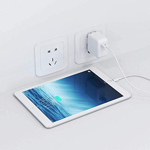 USB Wall Charger Block Compatible with iPad iPod iPhones, 12W 2.4A Portable Charger Adapter Plug Compatible with iPad 4 3 2 /Mini/Air 2 /Pro, iPhone 11 /X Xs Max XR /8/7 /6 6s Plus