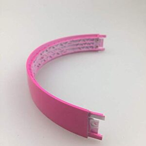 Replacement Top Headband Head Band Repair Parts Compatible with Beats Solo 2 Wired On-Ear Headphones (Pink)