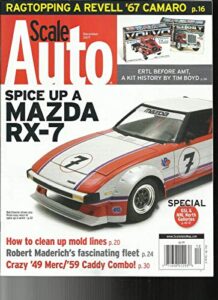 scale auto magazine, spice up a mazda rx-7 december, 2017 vol. 39 issue, 4
