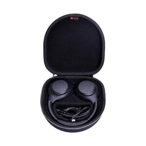 xanad travel case for sony wh-ch720n/wh-ch710n / ch700n / xb900n /xb700n wireless noise canceling extra bass headphones - storage protective bag (black)