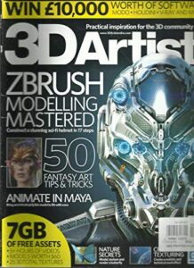 3d world magazine, zbrush modelling mastered, 2015# 84 no any free cd