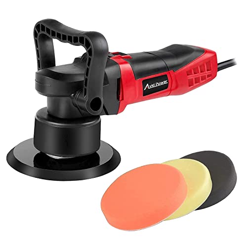 Avid Power Dual Action Polisher Kit Bundle with 5PCS Buffing Pads