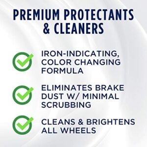 303 Heavy Duty Wheel Cleaner - Eliminates Dirt and Brake Dust - All Wheel Safe - Iron Indicating Formula - Non Corrosive Formula, 15.5 fl. oz. (30597CSR) Packaging May Vary