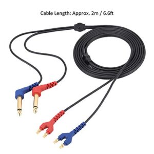 Audiometer Headphone Cable, Audiometer Headset Cable Wire for Headphone Air Conduction Audiometer Hearing Tester for Car Compatible with Stereos, Speaker