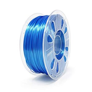 gizmo dorks silk pla 3d printer filament 1.75mm 1kg, high gloss ocean blue