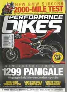 performance bikes magazine, march 2015 ~