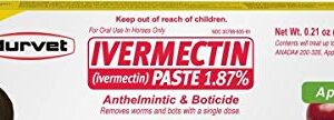 Ivermectin Paste Dewormer - 6.08g dose @ 1.87% Apple Flavor (2-Pack)