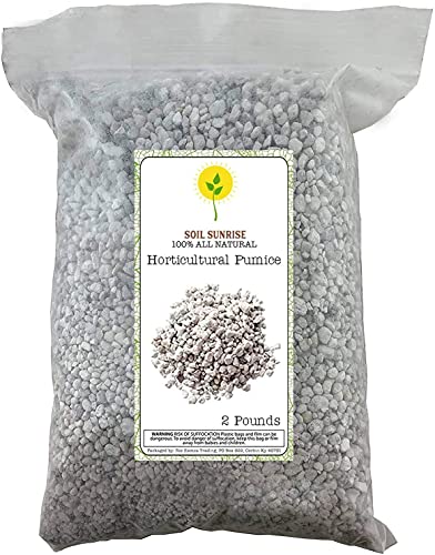 Horticultural Bonsai Pumice Soil Amendment for Bonsai and Cactus Plants-Parent (2 LB)