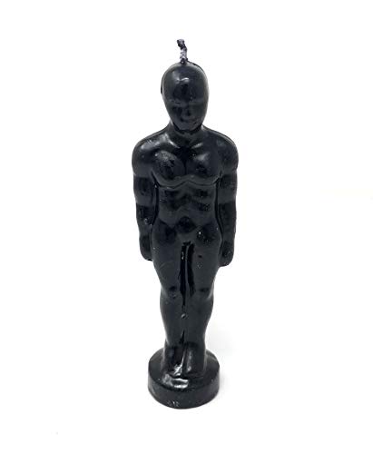 Black Male Spellcasting Image Candle – Wicca - Hoodoo