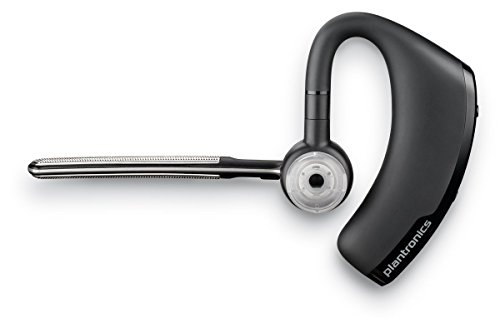 Plantronics Voyager Legend Wireless Bluetooth Headset - Compatible with iPhone, Android, and Other Leading Smartphones - Black- Frustration Free Packaging (Renewed)