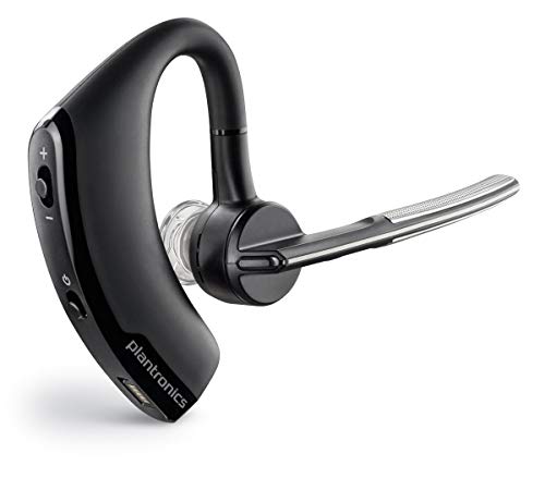 Plantronics Voyager Legend Wireless Bluetooth Headset - Compatible with iPhone, Android, and Other Leading Smartphones - Black- Frustration Free Packaging (Renewed)
