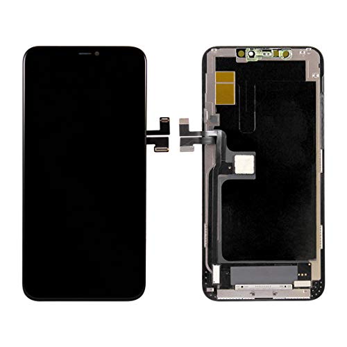 Ace Tech Cellular LCD Screen Replacement Compatible with iPhone 11 Pro Max 6.5 inch (Model A2161, A2220, A2218) 3D Touch Screen Display Digitizer Frame Assembly Repair Kit with Repair Tools