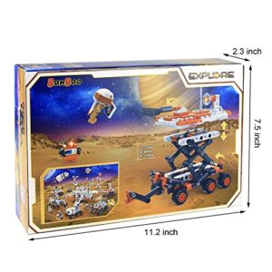 BanBao Toy Building Sets, Building Blocks Mars Rover Model Kit, Building Toys for Kids, Astronaut Toys, Space Toys for Boys 5-12, Collectibles New 2021 (265 Pieces)