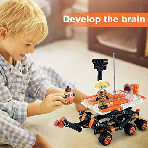 BanBao Toy Building Sets, Building Blocks Mars Rover Model Kit, Building Toys for Kids, Astronaut Toys, Space Toys for Boys 5-12, Collectibles New 2021 (265 Pieces)