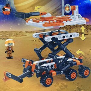 BanBao Toy Building Sets, Building Blocks Mars Rover Model Kit, Building Toys for Kids, Astronaut Toys, Space Toys for Boys 5-12, Collectibles New 2021 (265 Pieces)