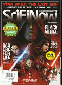 scifi now magazine, let the games begin jumanji * knight riders issue, 139
