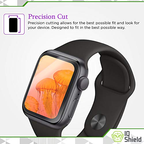 IQ Shield Matte Screen Protector Compatible with Apple Watch SE (40mm)(6-Pack) Anti-Glare Anti-Bubble Film