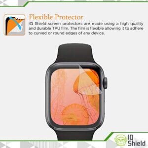 IQ Shield Matte Screen Protector Compatible with Apple Watch SE (40mm)(6-Pack) Anti-Glare Anti-Bubble Film