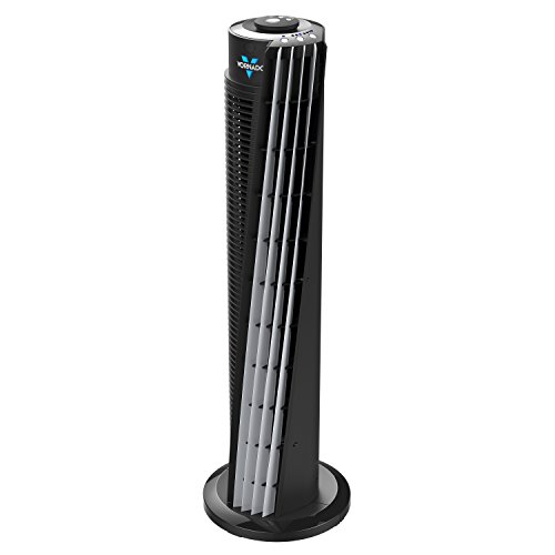 Vornado 184 Whole Room Air Circulator Tower Fan, 41", 184-41", Black & 143 Whole Room Air Circulator Tower Fan, 29"