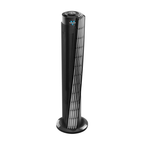 Vornado 184 Whole Room Air Circulator Tower Fan, 41", 184-41", Black & 143 Whole Room Air Circulator Tower Fan, 29"