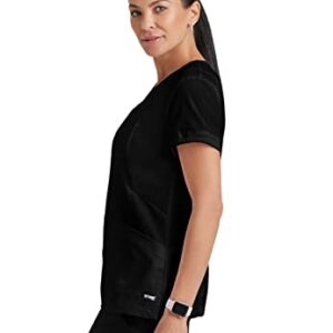 BARCO Grey’s Anatomy Women’s Kira Scrub Top - Black, M