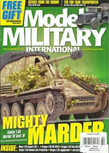 model military international magazine, mighty marder august, 2019 issue # 160