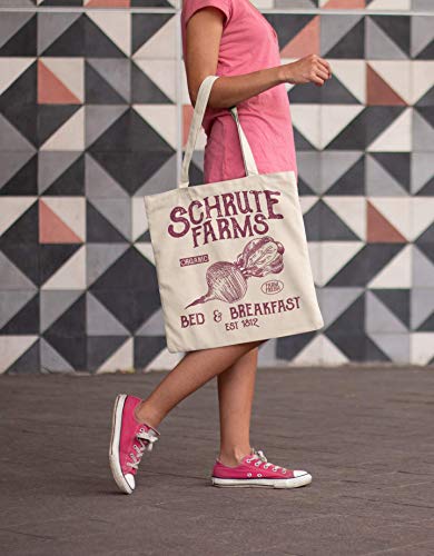 Schrute Farms Tote 100% Cotton Reuseable Grocery Tote