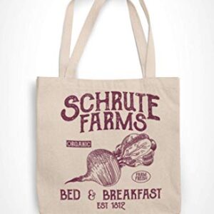 Schrute Farms Tote 100% Cotton Reuseable Grocery Tote