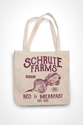 Schrute Farms Tote 100% Cotton Reuseable Grocery Tote